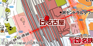 愛知県名古屋市中村区名駅 付近 : 35170663,136881920