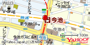 愛知県名古屋市千種区今池 付近 : 35169791,136937177