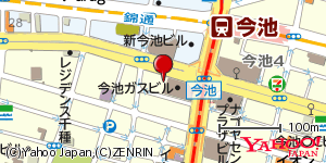 愛知県名古屋市千種区今池 付近 : 35169043,136936183