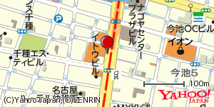 愛知県名古屋市千種区今池 付近 : 35167461,136936581 愛知県名古屋市千種区今池 付近 : 35167461,136936581