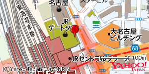愛知県名古屋市中村区名駅 付近 : 35172020,136883100 愛知県名古屋市中村区名駅 付近 : 35172020,136883100
