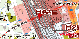 愛知県名古屋市中村区名駅 付近 : 35170200,136881711