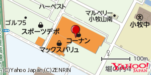 愛知県小牧市堀の内 付近 : 35286644,136909227