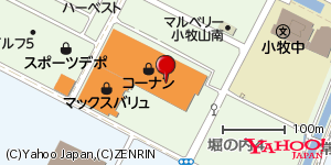 愛知県小牧市堀の内 付近 : 35286535,136909673