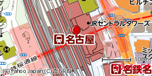 愛知県名古屋市中村区名駅 付近 : 35170742,136882360