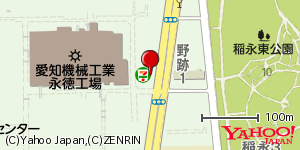 愛知県名古屋市港区野跡 付近 : 35081118,136854300