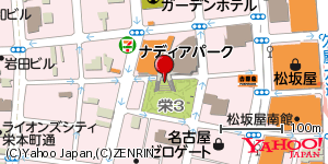 愛知県名古屋市中区栄 付近 : 35165046,136905323