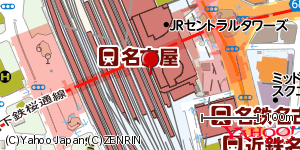 愛知県名古屋市中村区名駅 付近 : 35170386,136882545