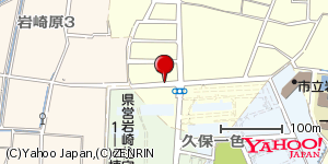 愛知県小牧市大字久保一色 付近 : 35317278,136928701