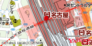 愛知県名古屋市中村区名駅 付近 : 35170246,136881569