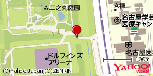 愛知県名古屋市中区二の丸 付近 : 35183803,136903834