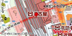 愛知県名古屋市中村区名駅 付近 : 35170395,136882147