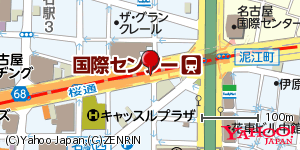 愛知県名古屋市中村区名駅 付近 : 35171966,136888502