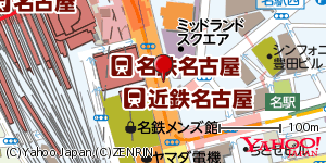 愛知県名古屋市中村区名駅 付近 : 35169422,136884875