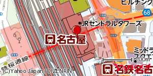 愛知県名古屋市中村区名駅 付近 : 35170752,136882742