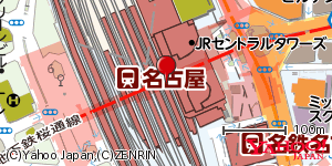 愛知県名古屋市中村区名駅 付近 : 35170622,136882384