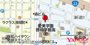 愛知県名古屋市西区新道 付近 : 35182858,136886701