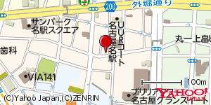 愛知県名古屋市西区名駅 付近 : 35176670,136884453