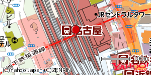 愛知県名古屋市中村区名駅 付近 : 35170447,136882010