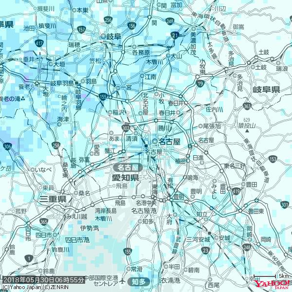 名古屋の天気(雨) 降水強度: 2.13(mm/h) 2018年05月30日 06時55分の雨雲 #雨雲bot #bot 名古屋の天気(雨) 降水強度: 2.13(mm/h) 2018年05月30日 06時55分の雨雲 #雨雲bot #bot