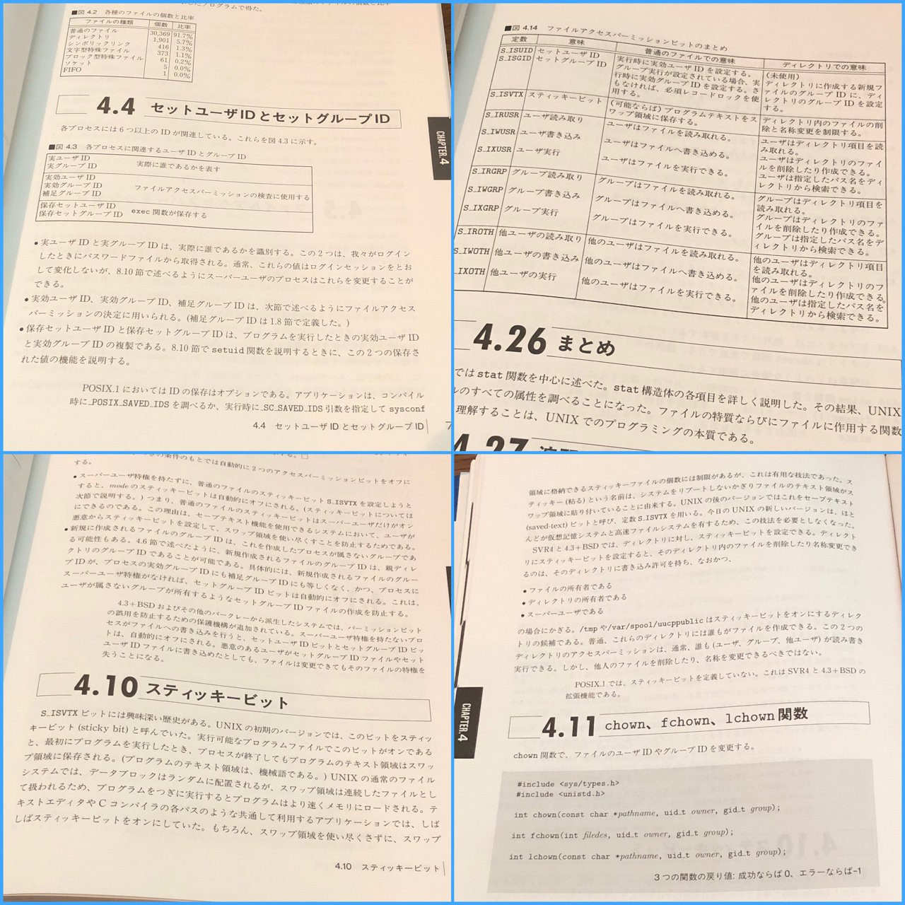 ファイルアクセスパーミッションビットとスティッキービット。 詳解UNIXプログラミング | W.リチャード スティーヴンス, W.Richard Stevens, 大木 敦雄 ファイルアクセスパーミッションビットとスティッキービット。 詳解UNIXプログラミング | W.リチャード スティーヴンス, W.Richard Stevens, 大木 敦雄