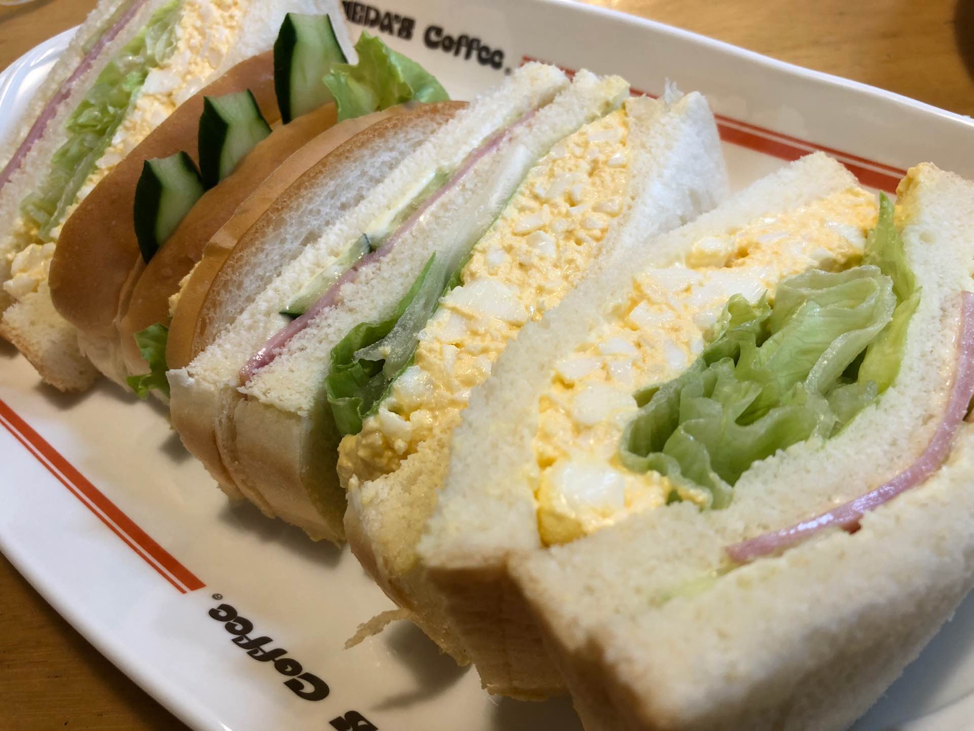 コメダ珈琲店 ミックスサンド コメダ珈琲店 ミックスサンド