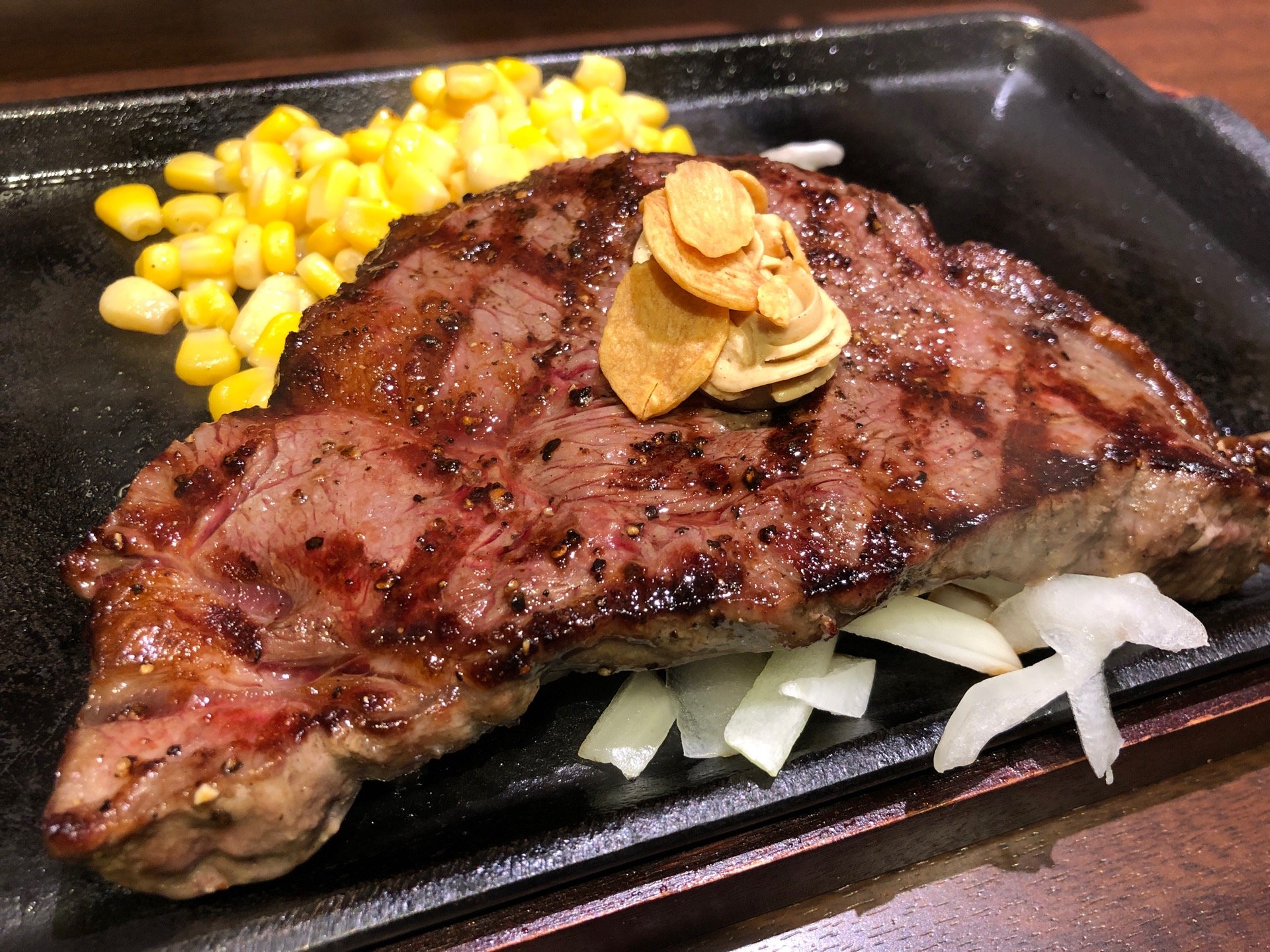 US産アンガス牛 サーロインステーキ 200g (@ いきなりステーキ リーフウォーク稲沢店 in 稲沢市, 愛知県) US産アンガス牛 サーロインステーキ 200g (@ いきなりステーキ リーフウォーク稲沢店 in 稲沢市, 愛知県)