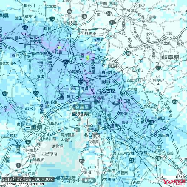 名古屋の天気(雨): やや強い雨 降水強度: 10.50(mm/h) 2019年02月28日 06時30分の雨雲 #雨雲bot #bot 名古屋の天気(雨): やや強い雨 降水強度: 10.50(mm/h) 2019年02月28日 06時30分の雨雲 #雨雲bot #bot