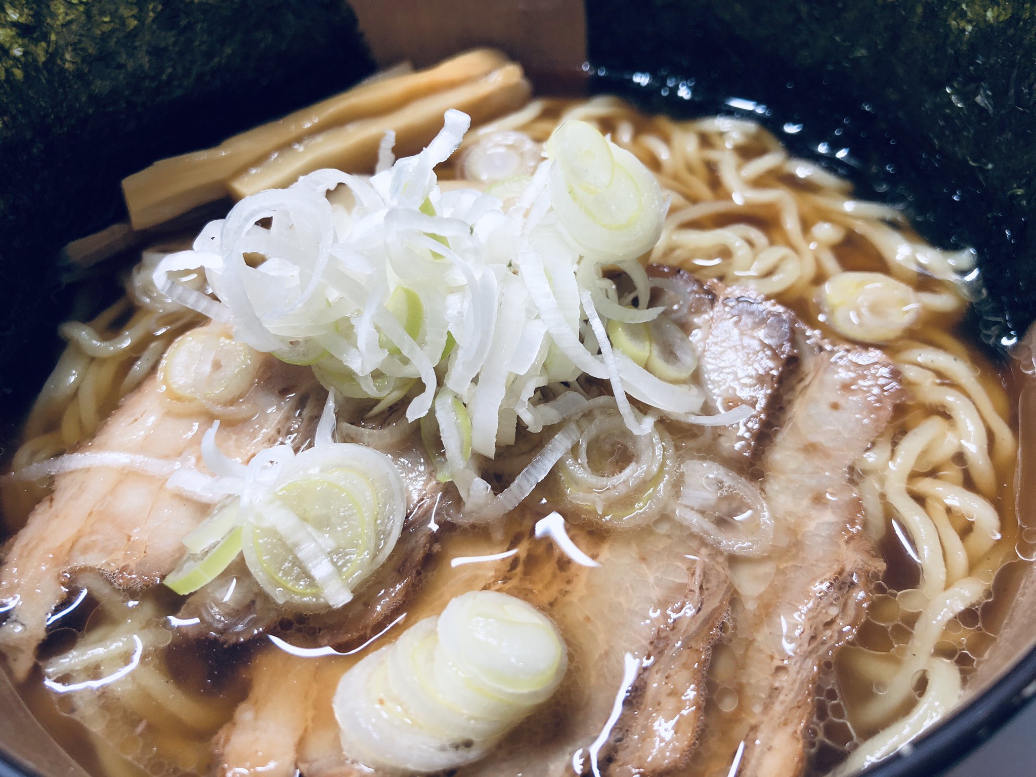 そういえば朝食は醤油ラーメンだった そういえば朝食は醤油ラーメンだった