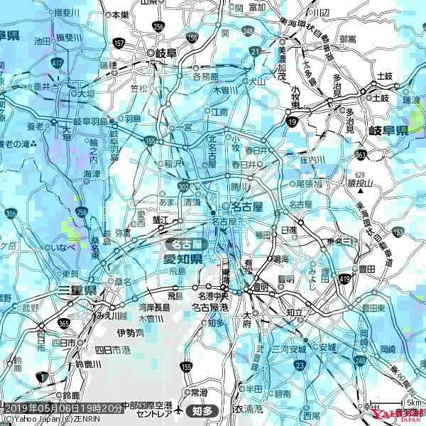 名古屋の天気(雨) 降水強度: 2.63(mm/h) 2019年05月06日 19時20分の雨雲 #雨雲bot #bot 名古屋の天気(雨) 降水強度: 2.63(mm/h) 2019年05月06日 19時20分の雨雲 #雨雲bot #bot