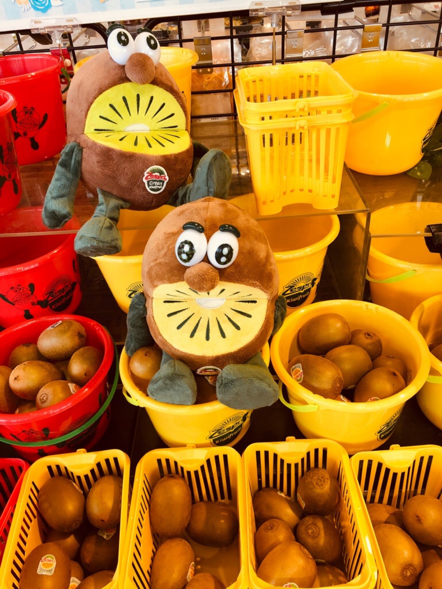 このキウイフルーツのキャラクターいいな( ´▽`)🥝 (@ 平和堂 春日井宮町店) このキウイフルーツのキャラクターいいな( ´▽`)🥝 (@ 平和堂 春日井宮町店)