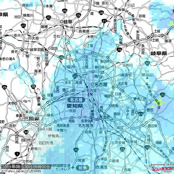 名古屋の天気(雨) 降水強度: 5.75(mm/h) 2019年08月30日 09時00分の雨雲 #雨雲bot #bot 名古屋の天気(雨) 降水強度: 5.75(mm/h) 2019年08月30日 09時00分の雨雲 #雨雲bot #bot