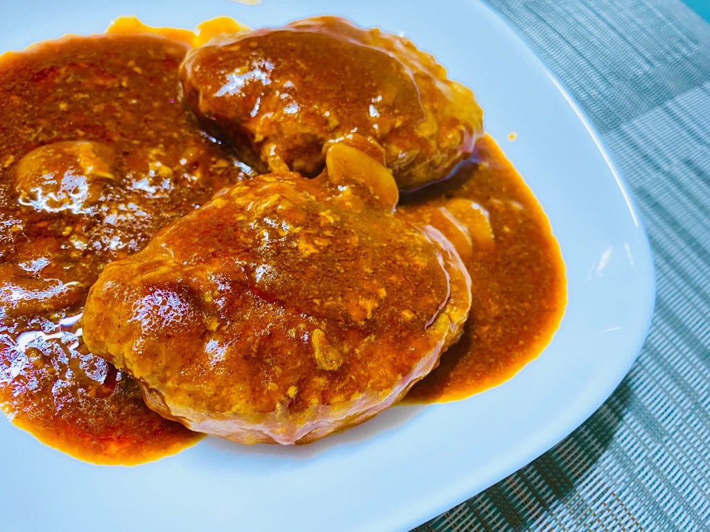 煮込みハンバーグ (゚д゚)ウマー 煮込みハンバーグ (゚д゚)ウマー