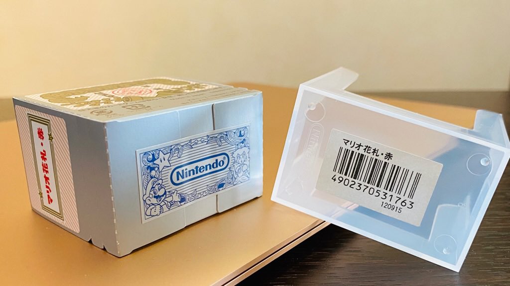 マリオ花札、ちょっと前に買ったけどまだ開封してなかった。 マリオ花札、ちょっと前に買ったけどまだ開封してなかった。