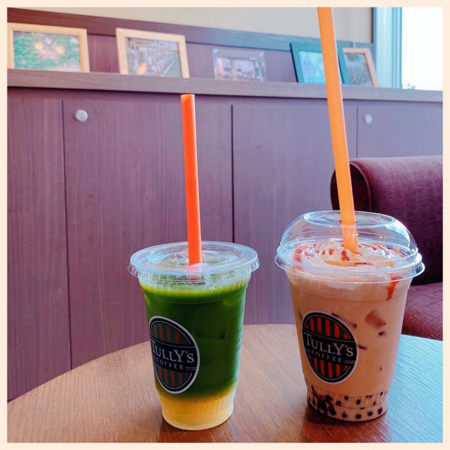 宇治抹茶フルーツティー ぺア&アップル 洋梨 林檎 and キャラメルラテ with ソルティーキャラメルソース タピオカ2倍トッピング (@ タリーズコーヒー OKB田県店 - @tullys_jp in 小牧市, 愛知県) 宇治抹茶フルーツティー ぺア&アップル 洋梨 林檎 and キャラメルラテ with ソルティーキャラメルソース タピオカ2倍トッピング (@ タリーズコーヒー OKB田県店 - @tullys_jp in 小牧市, 愛知県)