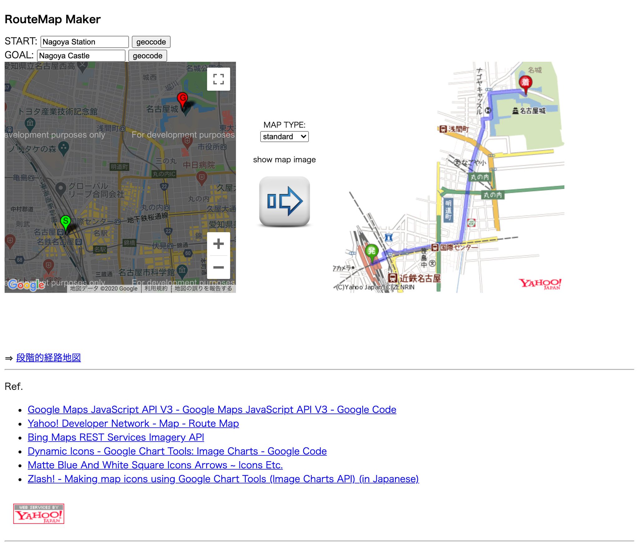 RouteMap Maker RouteMap Maker