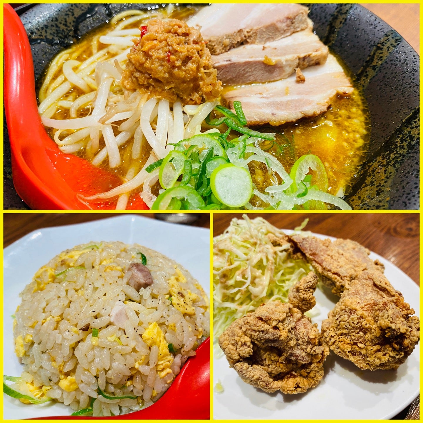 チャーシューうまこくカレーらーめん with 半チャーハンから揚げセット (゚д゚)ウマー (@ 麺屋ここいち 北区新沼町店 in 名古屋市, 愛知県) チャーシューうまこくカレーらーめん with 半チャーハンから揚げセット (゚д゚)ウマー (@ 麺屋ここいち 北区新沼町店 in 名古屋市, 愛知県)