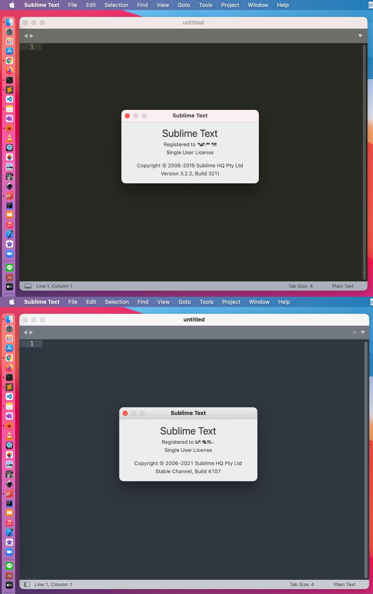 メインで使っている MacBook Air 2020 の Sublime Text 3 を Sublime Text 4 にアップデート。ちょっと淡い色に。 メインで使っている MacBook Air 2020 の Sublime Text 3 を Sublime Text 4 にアップデート。ちょっと淡い色に。