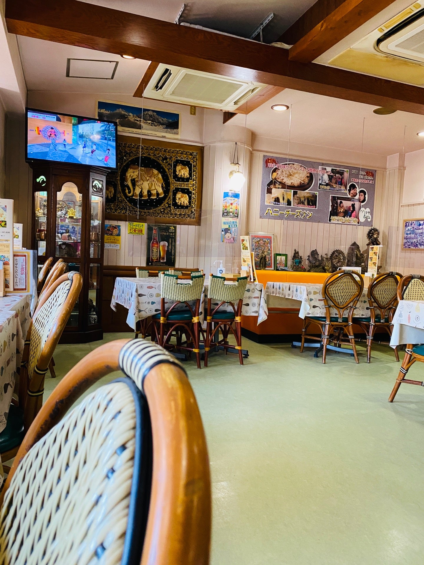 花咲かタイムズで放映されたらしい。 (@ インド・ネパール料理 マヤ朝宮店 in Kasugai, Aichi Prefecture) 花咲かタイムズで放映されたらしい。 (@ インド・ネパール料理 マヤ朝宮店 in Kasugai, Aichi Prefecture)