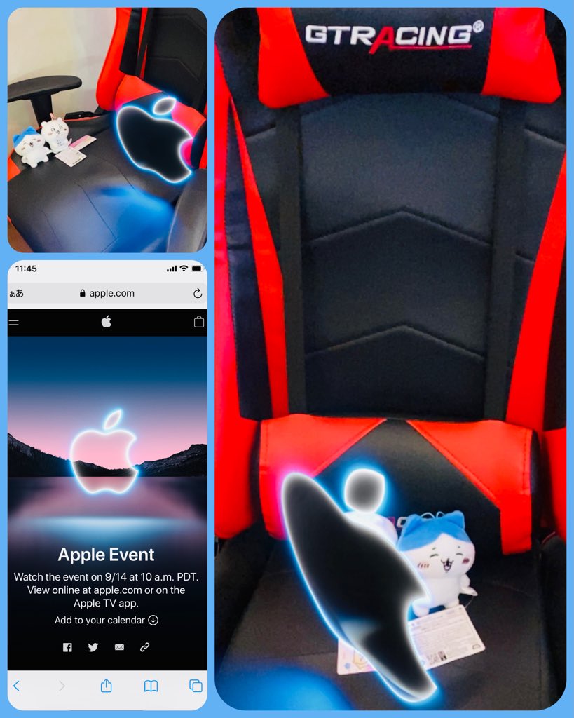 Apple Event のWebサイトで林檎マークをタップすると拡張現実ARしちゃう。 Apple Event のWebサイトで林檎マークをタップすると拡張現実ARしちゃう。