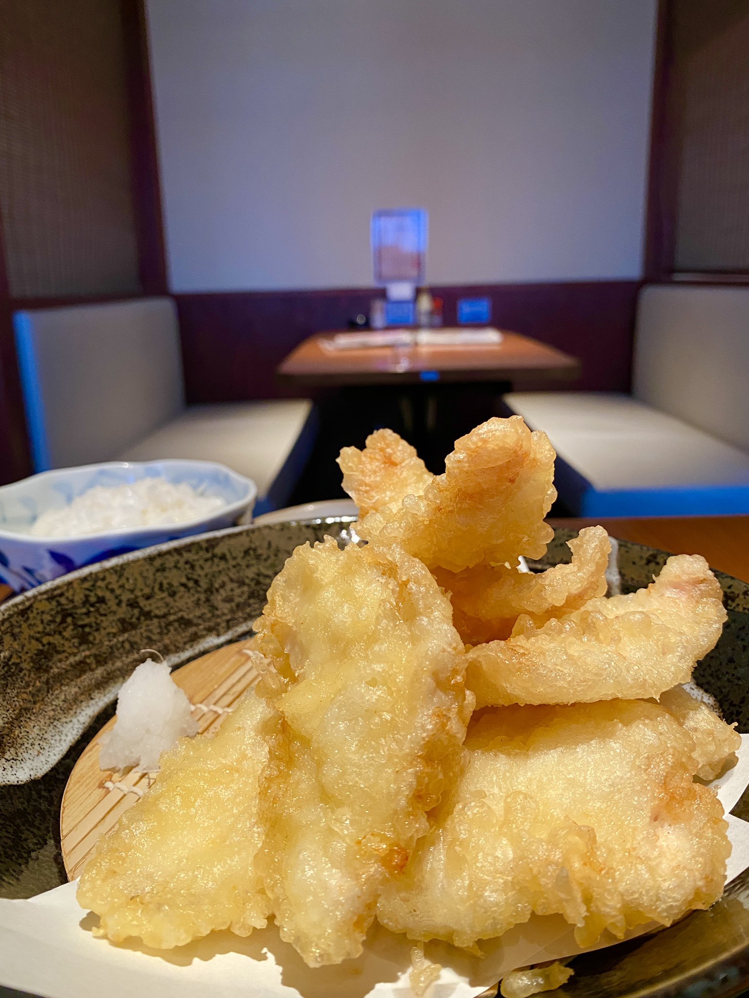 麦福名物 マンモス鶏天御膳 麦福名物 マンモス鶏天御膳