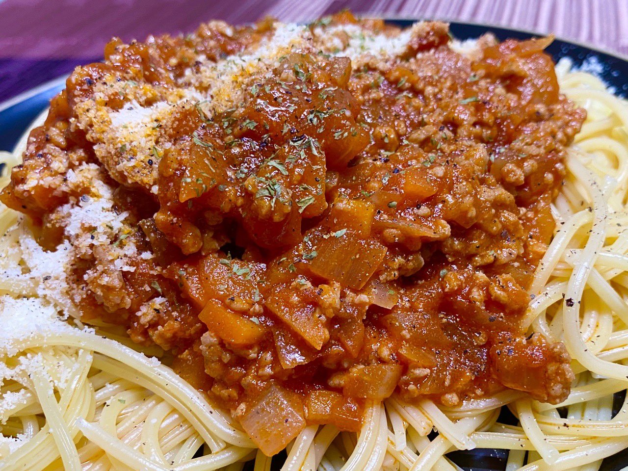ミートソーススパゲッティ(゚д゚)ウマー ミートソーススパゲッティ(゚д゚)ウマー