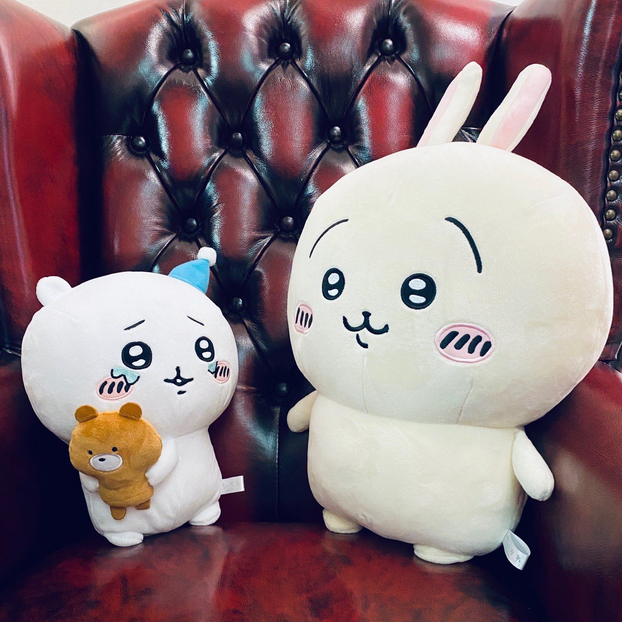 ちいかわ こわい夢BIGぬいぐるみ。うさぎさんは元気。 ちいかわ こわい夢BIGぬいぐるみ。うさぎさんは元気。