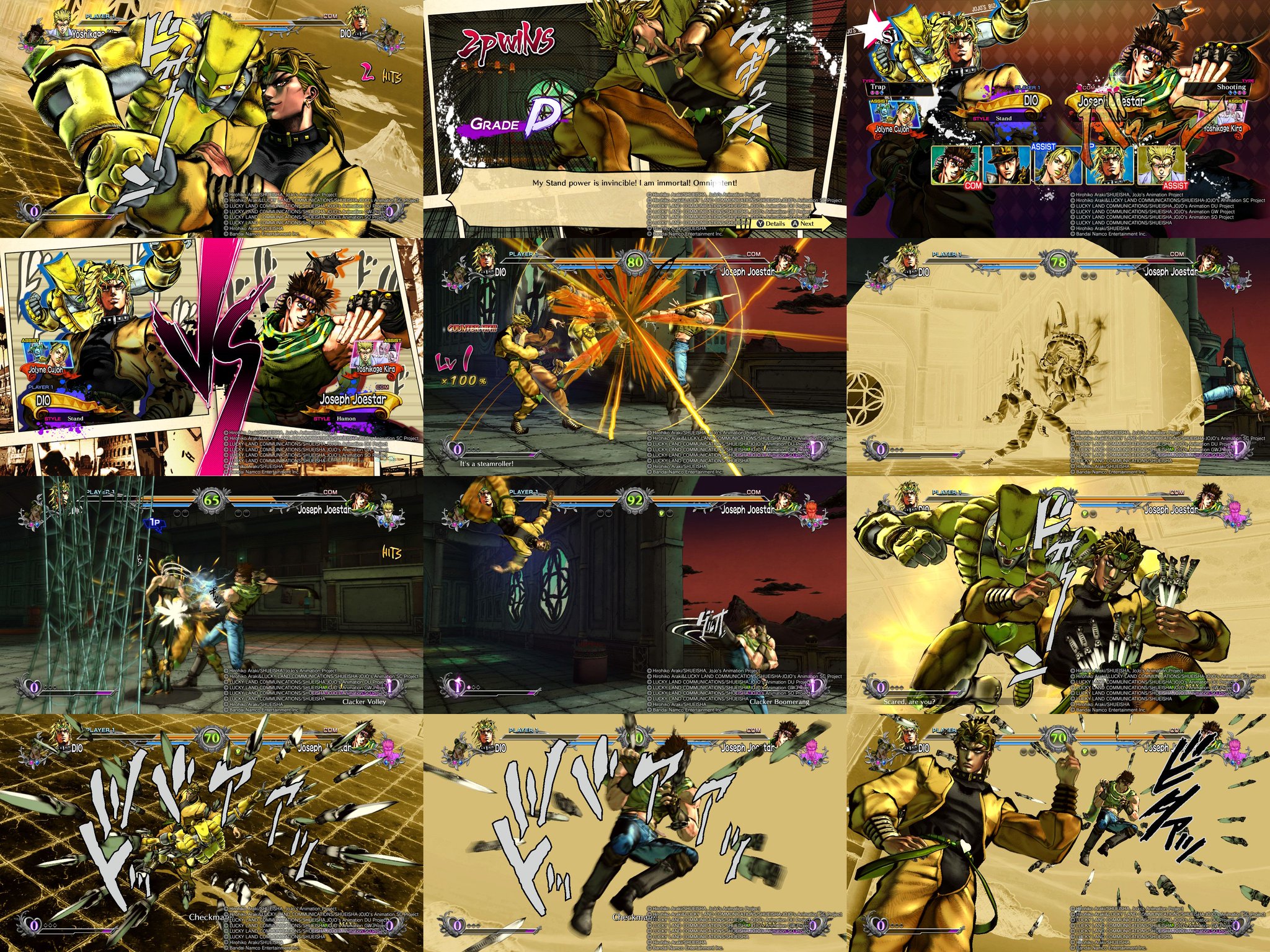 ロードローラーのキャプチャが上手く撮れんかった(;・∀・) / JoJo's Bizarre Adventure: All-Star Battle R Demo version ロードローラーのキャプチャが上手く撮れんかった(;・∀・) / JoJo's Bizarre Adventure: All-Star Battle R Demo version
