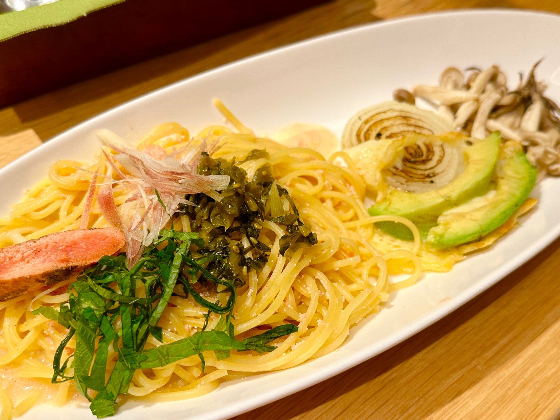 発酵バター香る炙りたらこの和風パスタ (゚д゚)ウマー (@ むさしの森珈琲 春日井篠木店 in 春日井市, 愛知県) 発酵バター香る炙りたらこの和風パスタ (゚д゚)ウマー (@ むさしの森珈琲 春日井篠木店 in 春日井市, 愛知県)