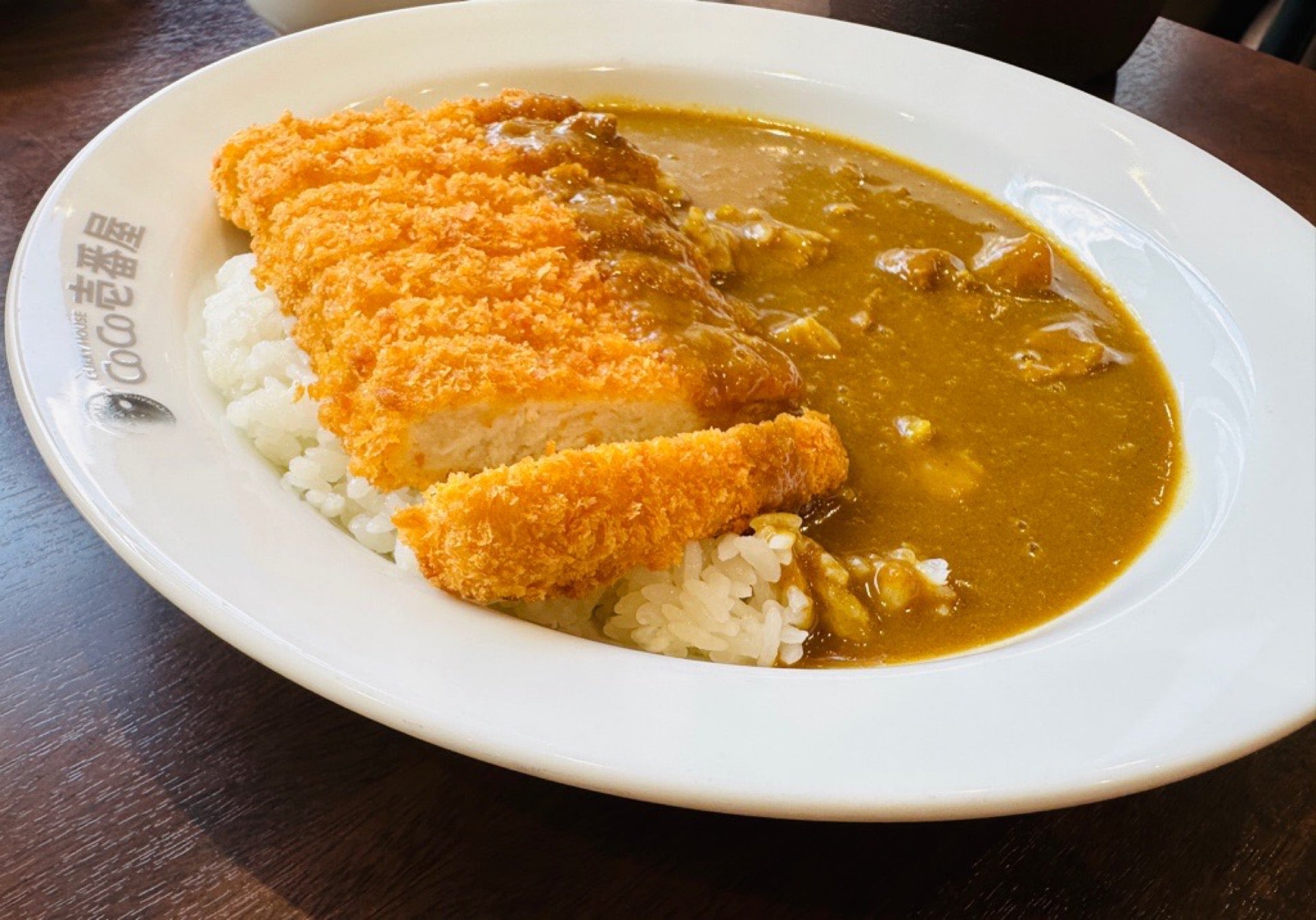 チキンカツカレー ビーフソース 200g (゚д゚)ウマー (@ CoCo壱番屋 豊山店 in 豊山町, 愛知県) チキンカツカレー ビーフソース 200g (゚д゚)ウマー (@ CoCo壱番屋 豊山店 in 豊山町, 愛知県)