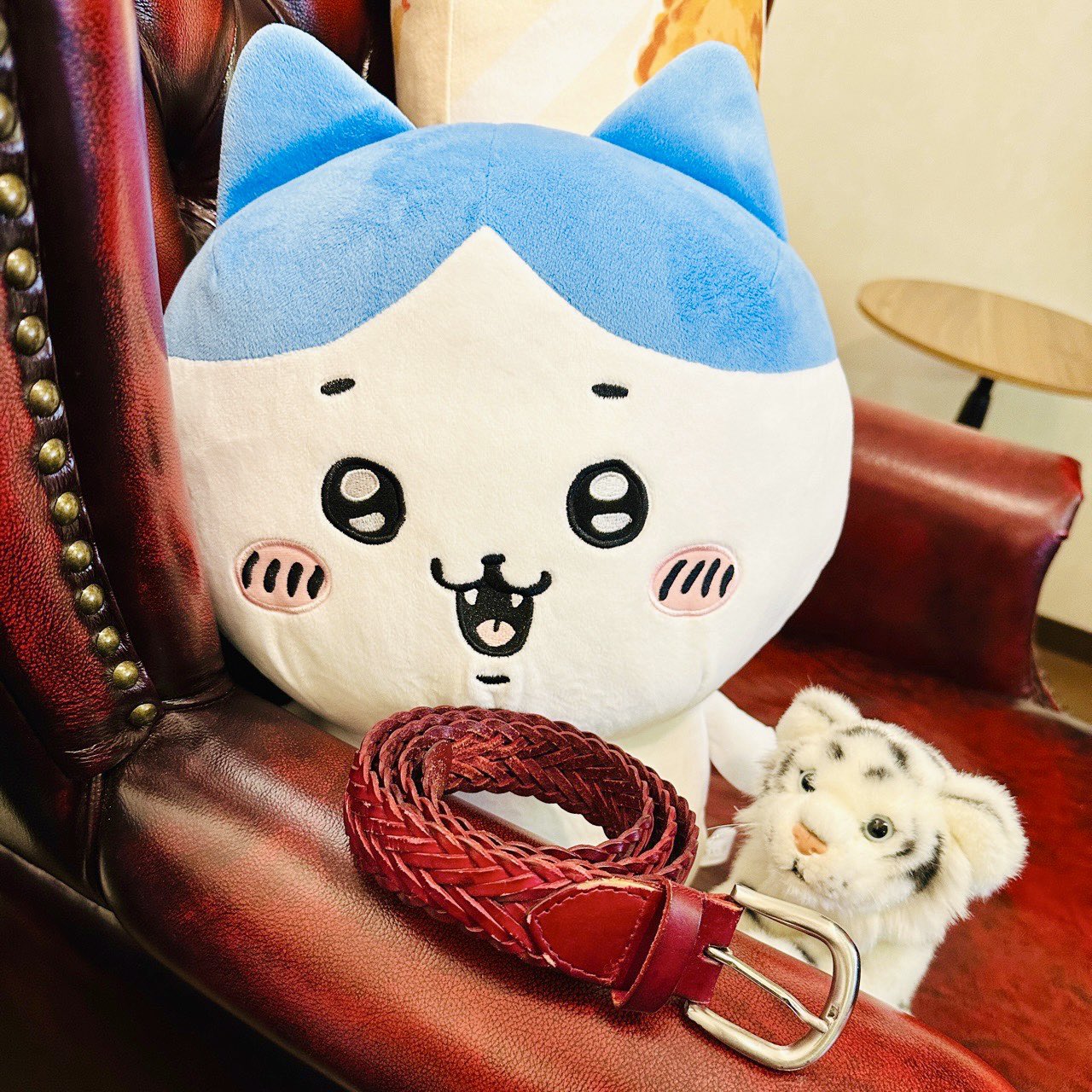 赤いメッシュのベルト。使いやすくてずっと使ってきたけど、さすがにボロくなってきた。いつ買ったか思い出せないけどだいぶ長く使ったような気がしている。メッシュだからサイズを細かく調整できるの便利。 赤いメッシュのベルト。使いやすくてずっと使ってきたけど、さすがにボロくなってきた。いつ買ったか思い出せないけどだいぶ長く使ったような気がしている。メッシュだからサイズを細かく調整できるの便利。