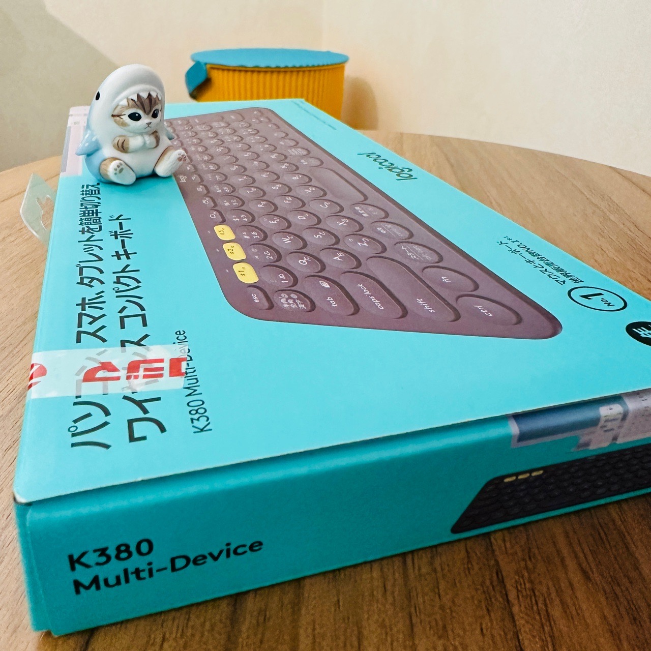 ロジクール K380 マルチデバイス Bluetooth キーボード。ビックカメラにて税込み4400円で購入。 ロジクール K380 マルチデバイス Bluetooth キーボード。ビックカメラにて税込み4400円で購入。