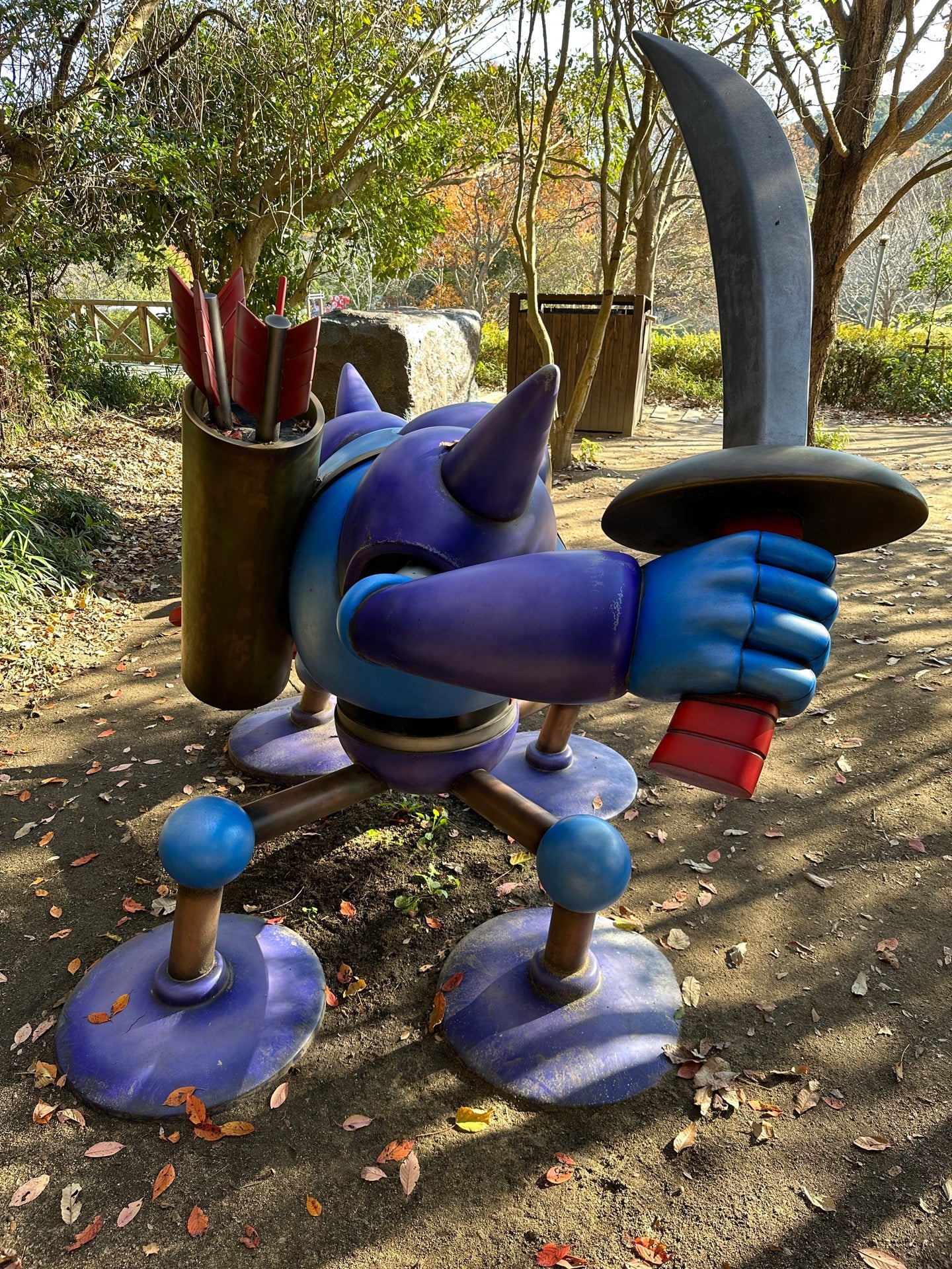 キラーマシーンに落ち葉 #ニジゲンノモリ #ドラゴンクエストアイランド #ドラゴンクエスト #淡路島 (@ ドラゴンクエスト アイランド in 淡路市, 兵庫県) キラーマシーンに落ち葉 #ニジゲンノモリ #ドラゴンクエストアイランド #ドラゴンクエスト #淡路島 (@ ドラゴンクエスト アイランド in 淡路市, 兵庫県)