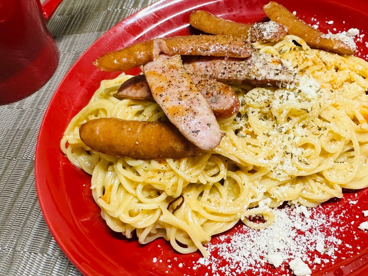 pasta ai quattro formaggi (゚д゚)ウマー pasta ai quattro formaggi (゚д゚)ウマー